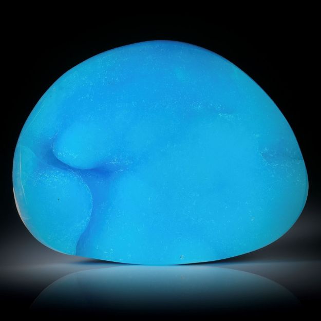 Smithsonit 258.77ct. Freiform mit kristalliner Oberfläche, ca.60x45x13mm