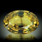 Chrysoberyll 9.15ct. Oval ca.15.7x11x6.6mm