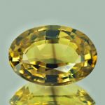 Chrysoberyll 9.15ct. Oval ca.15.7x11x6.6mm