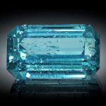 Apatit 16.98ct. Smaragdschliff ca.18.3x11.2x8.9mm