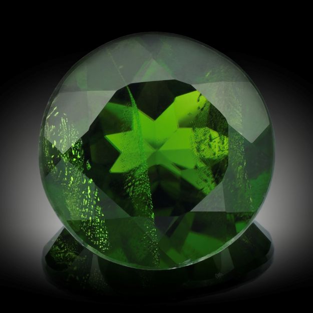 Diopsid 2.69ct. Rundschliff ca.8.9x8.9x5mm