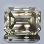 Diamant Natur 1.25ct. Fancy Brownish Yellowish Grey I1, ca.6.8x5.1x3.7mm