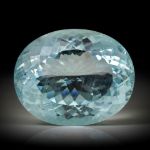 Aquamarin 47.33ct. Oval, ca.27x22x13.5mm