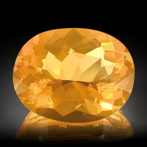 Feueropal 4.29ct. oval ca.13.5x10.5x7.3mm