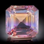 Ametrin 21.86ct. Asscher Cut ca.15.9x15.4x11.9mm