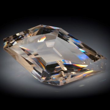Morganit 49.08ct. Fancy Cut Präzisionsschliff, ca.39.8x21.6x10.9mm