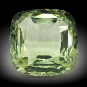 Apatit 11.79ct. Kissenform facettiert, ca.13.9x13.8x7.6mm