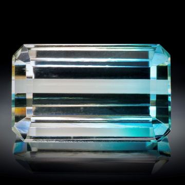 Turmalin 4.13ct. Smaragdschliff ca.11.5x7x5.5mm