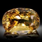 Chrysoberyll 9.05ct. oval facettiert, ca.13.9x9.9x7.9mm