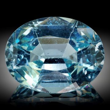 Apatit 4.35ct. Oval facettiert, ca.11.7x9x6mm