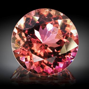 Turmalin 2.86ct. Rundschliff ca.9x9x6mm