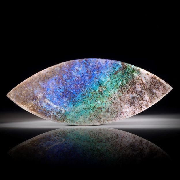 Andamooka Opal 97.27ct. Grösse ca.87.5x35x4mm,