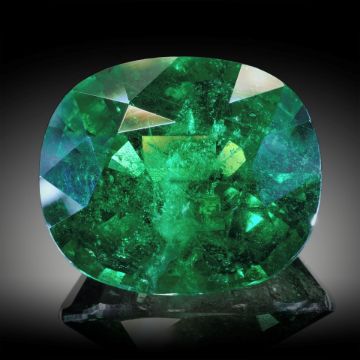 Tsavorit Tansania 8.14ct. Grösse ca.13.1x11x7.1mm